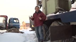 Бурение скважин на воду зимой - компания Буковина