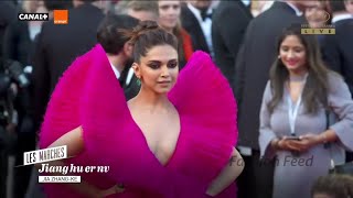 Deepika Padukone At Cannes 2018 Red Carpet On Her Day 2