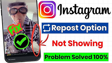 How to Fix Repost Option Not Showing on Instagram | Instagram Repost Feature Not Working