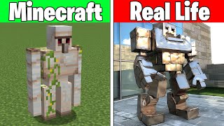 Realistic Minecraft | Real Life vs Minecraft | Realistic Slime, Water, Lava #431