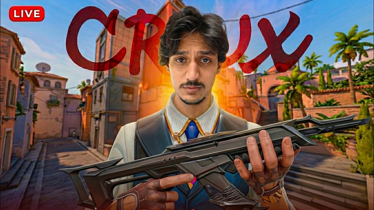 Grinding Mode ON I Ek Good News Hai I Crux is Live #valorant #cruxplayz #fpsgames