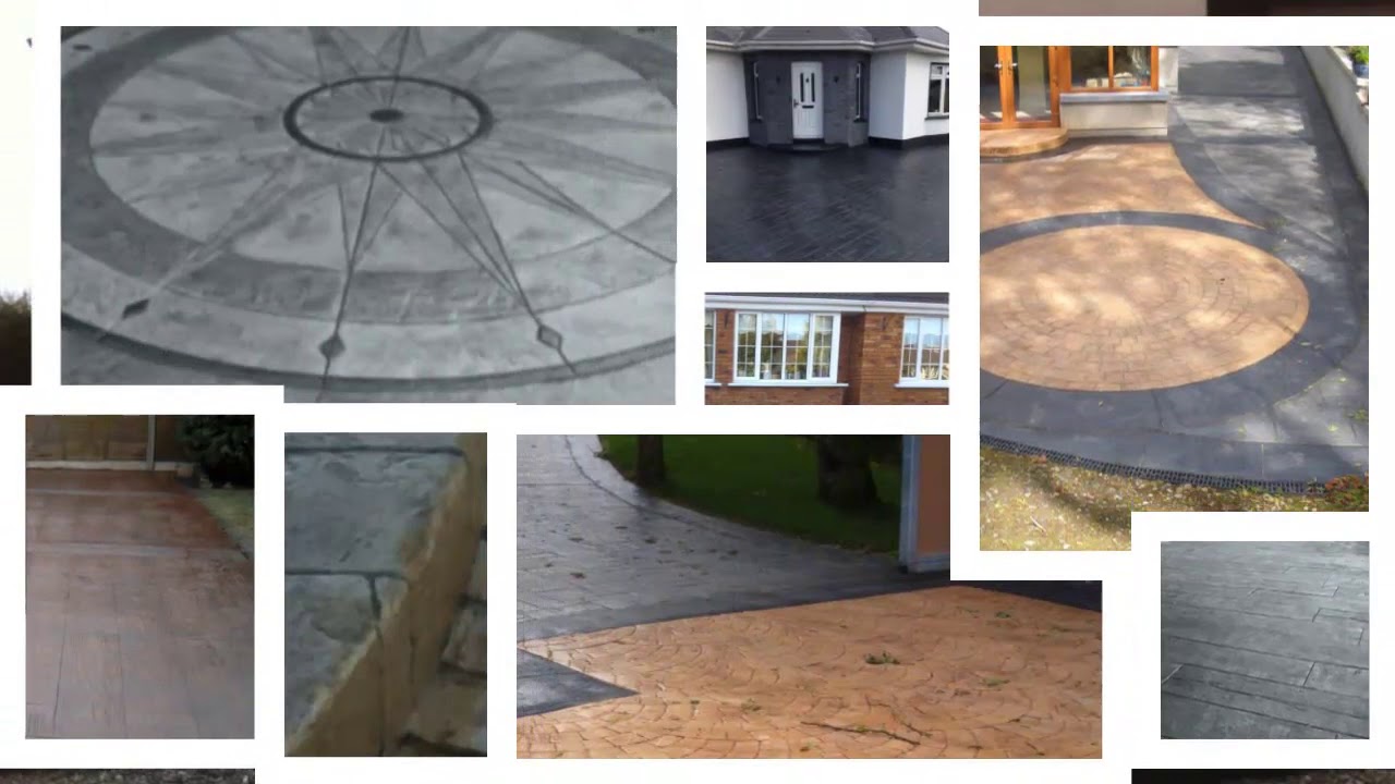 Imprinted Concrete Ireland YouTube