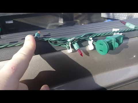 How to run Christmas lights on your vehicle.