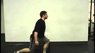 Box Drop Reactive Lunge Jump