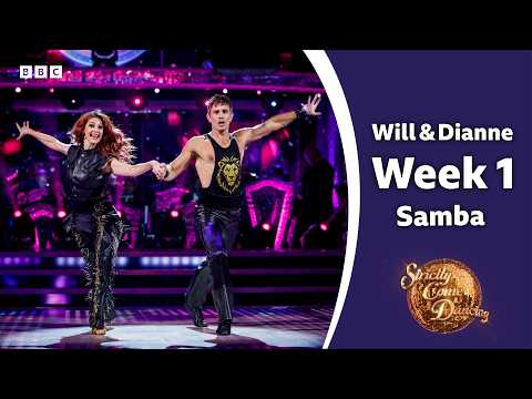 Will and Dianne ROCK the ballroom with their Week One Samba! ✨ BBC Strictly 2026