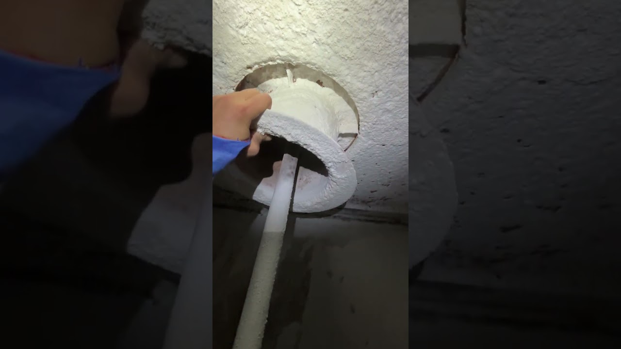 Loose guard tube of discharge system