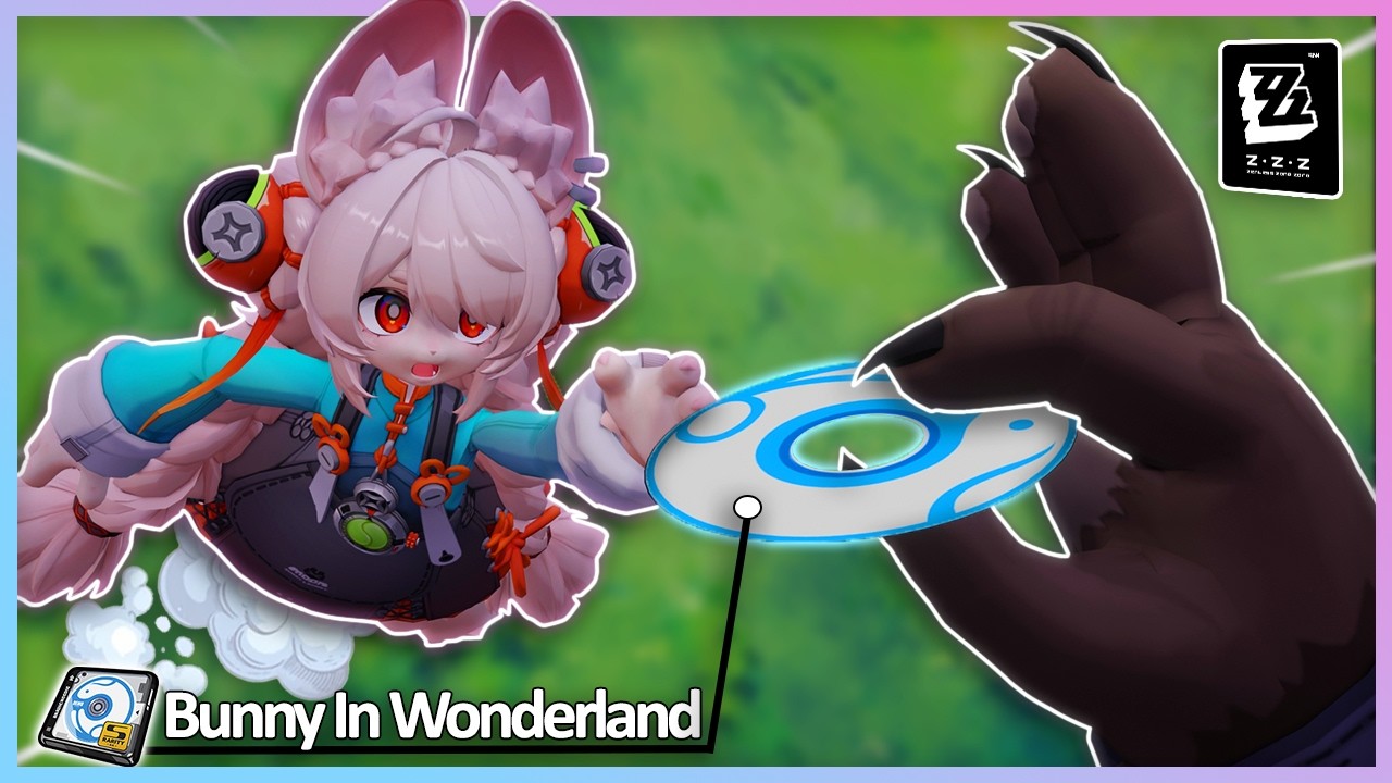 Zzz Rabbit Game ZZZ Drive Disc Race 3 ft. @ItsXete (Bunny In Wonderland) - YouTube