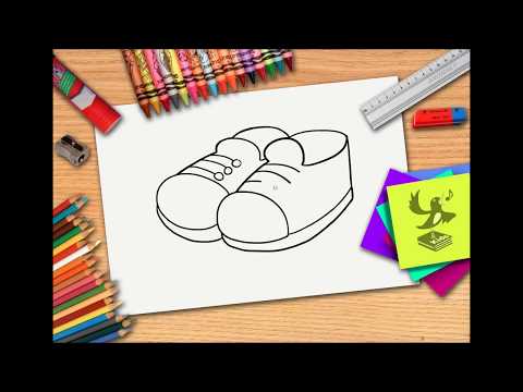Kako nacrtati cipele - 2018