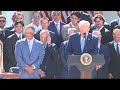 LIVE: Trump hosts the LA Dodgers at the White House