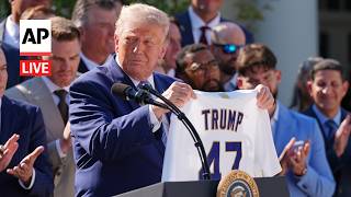 LIVE: Trump hosts the LA Dodgers at the White House LIVE: Trump hosts the LA Dodgers at the White House