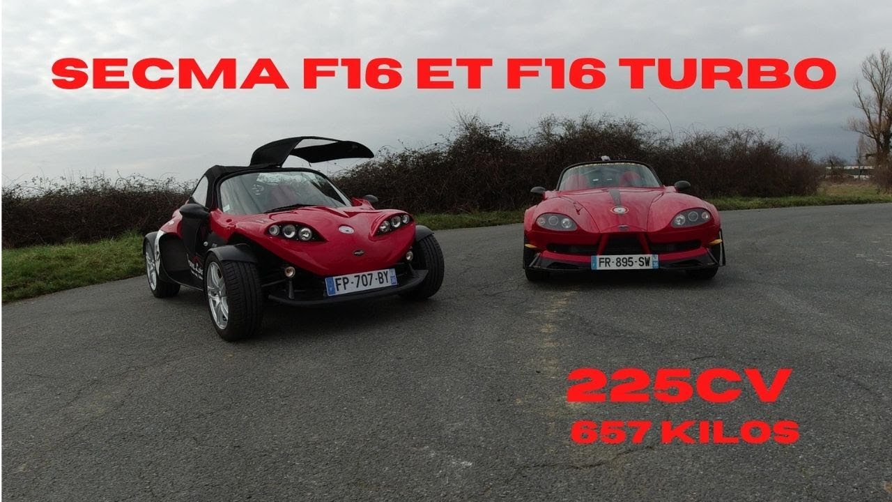 SECMA F16 & F16 TURBO le made in france 🇫🇷