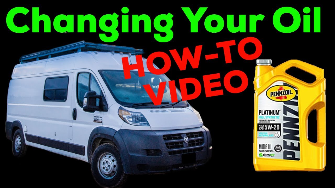 ProMaster Oil Change ~ Do-It-Yourself - YouTube