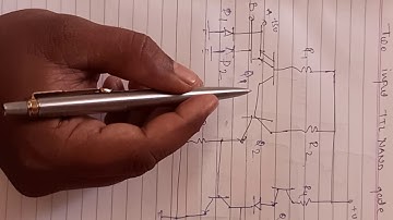 Two input TTL NAND gate