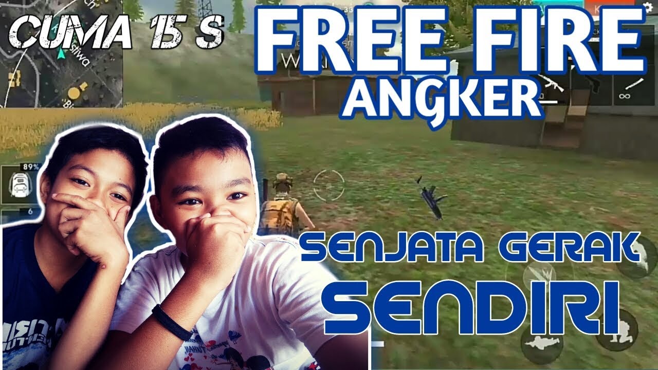 SENJATA GERAK SENDIRI DI FREE FIRE BATTLE GROUNDS Nyata 100 No