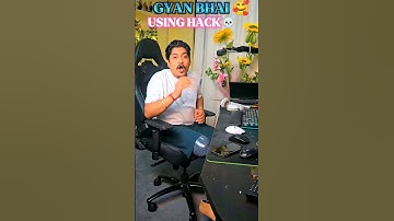 GYAN BHAI 😍 USING HACK ☠️|| #shorts #freefire #gyangaming