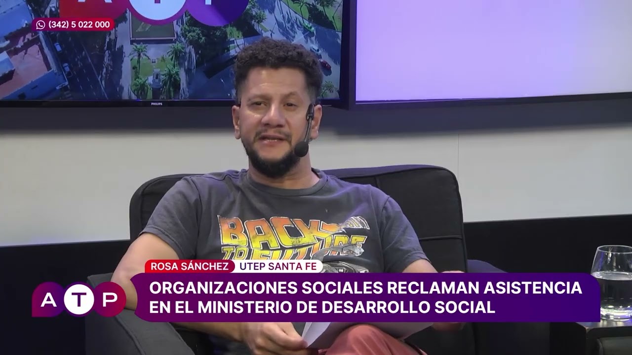 Rosa Sánchez - MTE - reclamo en el ministerio de Igualdad y Desarrollo Humano - ATP 02 12 25