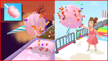 Sweet Candy Roll Gameplay 🍭🍬🍫 All Levels 22-24