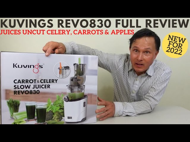 Kuvings REVO830 - Best Vertical Juicer for Celery & Carrots Unboxing Review  