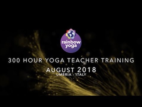 Our next 300 Hour Specialisation Teacher Training will be held August 1 - 28, 2018 in beautiful Umbria, Italy. Experience the journey of a lifetime! Register now to ensure you don't miss your place for this life changing experience. LEARN MORE: rainbowyogatraining.com/course/200300/italy/
