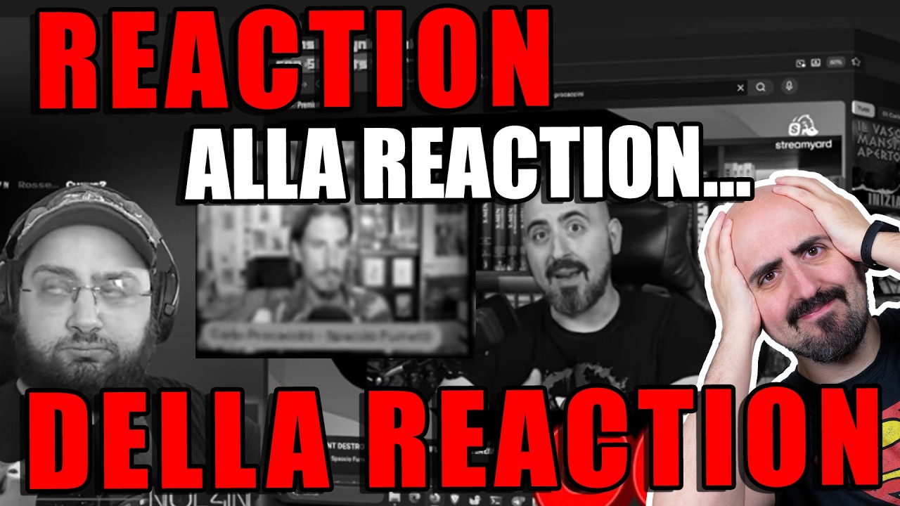 Reacto n0l4n che Reacta Carlo che reacta me... REACTINCEPTION! (con Francesca)