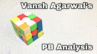 Simple Solution With Luck Analysis Of Vansh Agarwals 1045S Pb Single