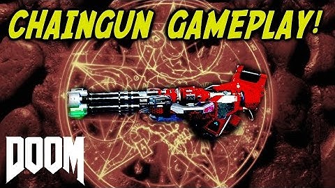 CHAINGUN WEAPON GAMEPLAY! (DOOM) TDM Multiplayer Gameplay! (XBOX ONE 1080p 60fps)