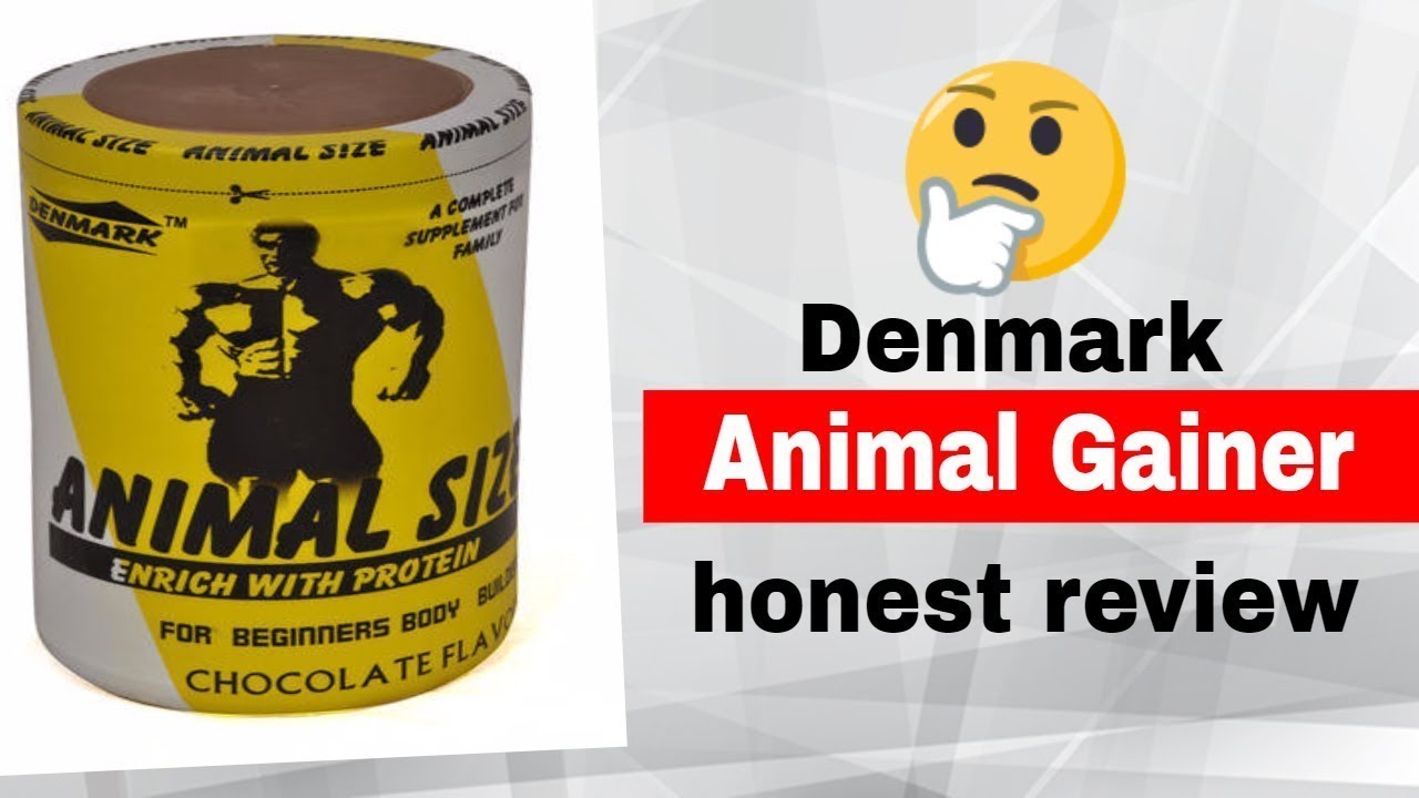 Danmark animal gainer supplement review in Hindi
