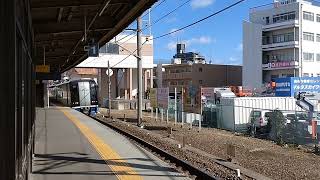 【名鉄】2000系重連(2011F+2004F) 8両ミュースカイ•中部国際空港行き 大江駅通過