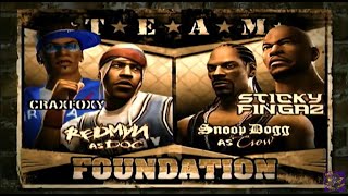 Def Jam Fight for NY - @crazyxfox1386\Redman Vs. Crow/Sticky Fingaz (Requested By @Nomovuyo) (XBOX)