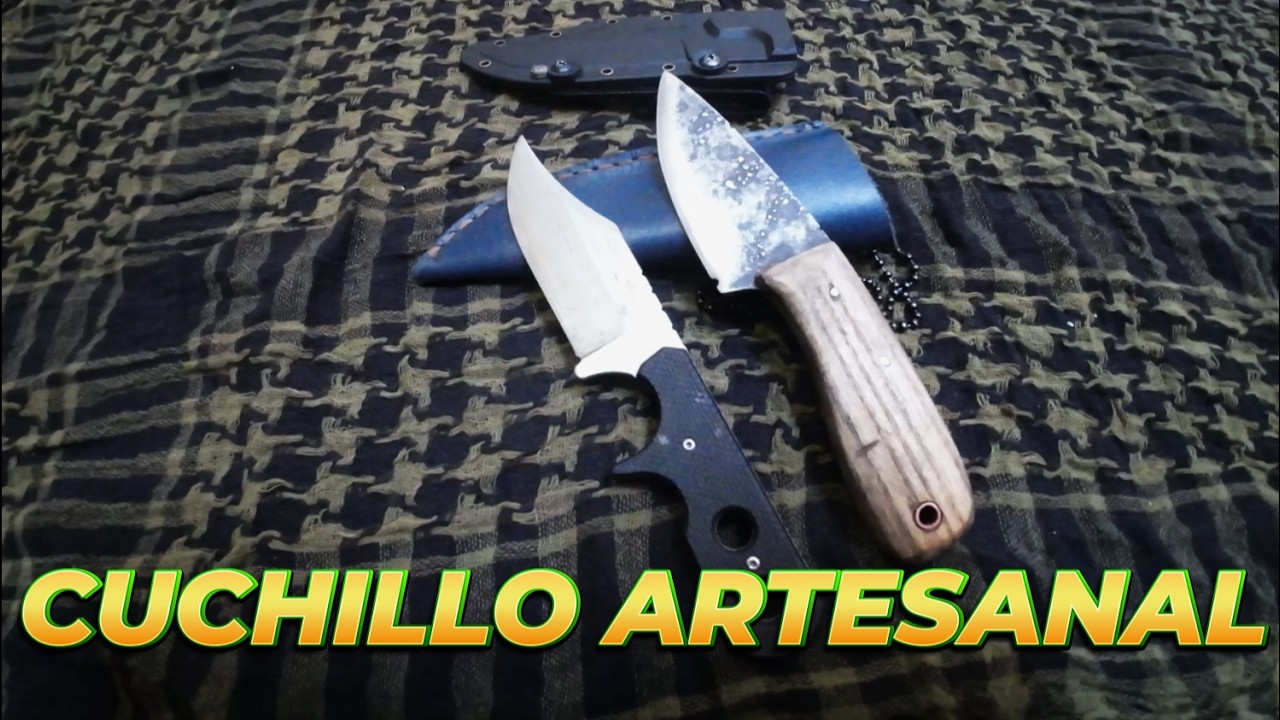 Cuchillo de cuello de cuello artesanal