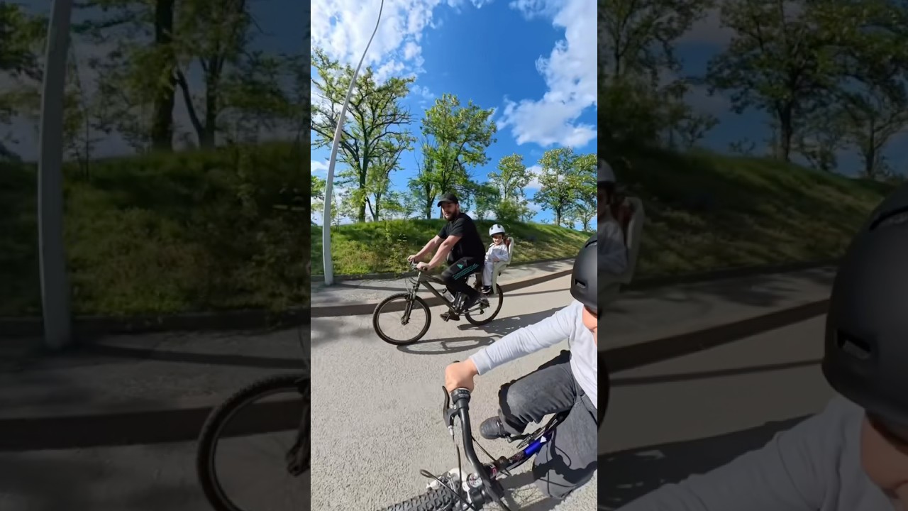 Soleil égal sortir les 2 roues #bramsfamily