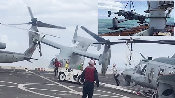 Triple-Fatal Crash of V-22 Osprey