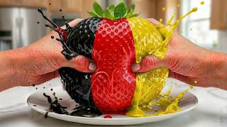 Giant Fruit Ball Reveal 🍓 Ultra Satisfying ASMR 🇧🇪 🇳🇬 😍