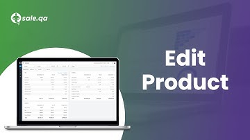 How to Edit Product in QSale Web Portal?