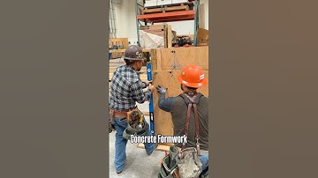 Concrete Formwork #norcalcarpenterstraining #union #apprentice #concrete #formwork #build #fyp
