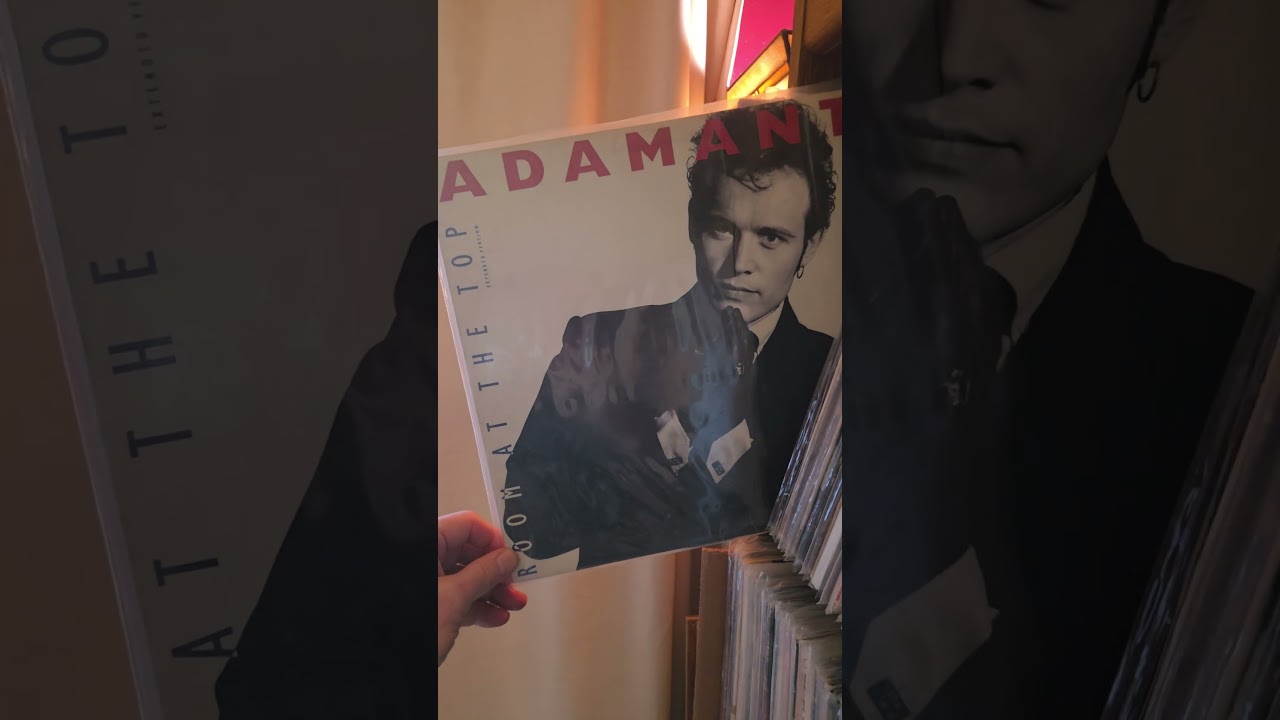 ADAM ANT ROOM AT THE TOP 限定版7インチレコード Adam Ant - Room At The Top (Extended Version) 1990 - YouTube