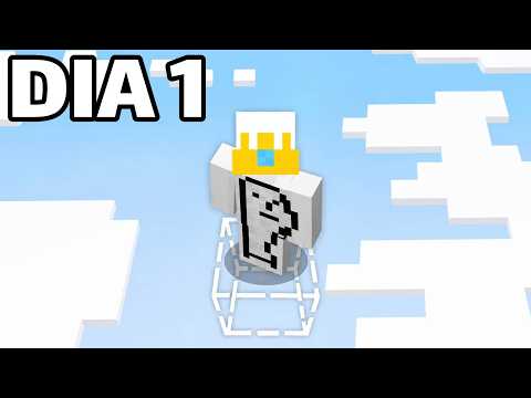 I Survived 100 Days in NO-BLOCK