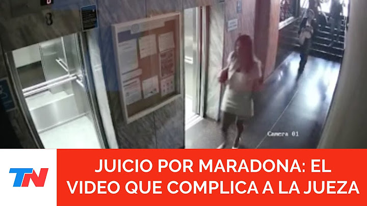 El video que complica la situación de la jueza Makintach en el juicio por la muerte de Maradona