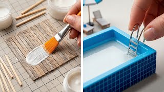 Realistic Miniature House & Pool DIY You Must See! 😍✨