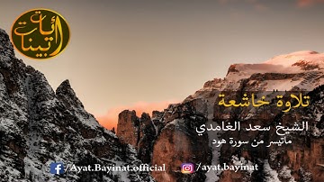 تلاوة خاشعة للشيخ سعد الغامدي - ماتيسر من سورة هود