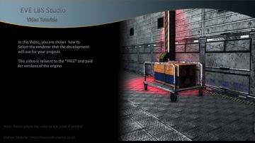 Skyline Game Engine - Selecting the renderer