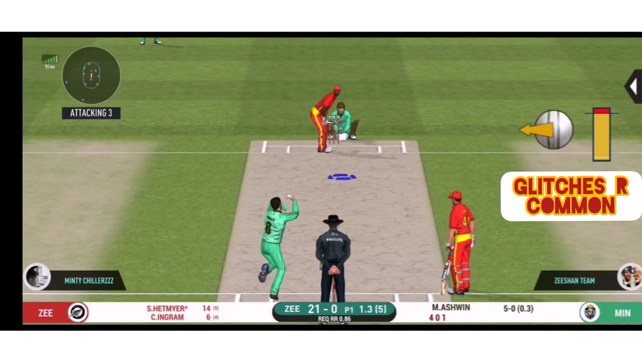 Orthodox leg spinner wicket (lbw)... rc20 YouTube