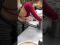 The hottest roti lady in bangkok  chocolate roti  sala daeng bts station shorts