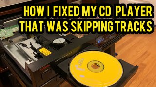 How I Fixed my Vintage CD Player that was Skipping Tracks