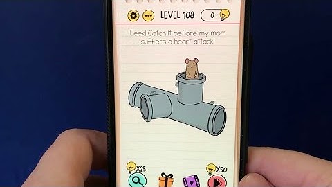 Brain Test Level 108 Eeek Catch It Before My Mom Suffers A Heart Attack | Brain Test | Ashish Gaming