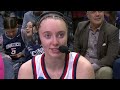 Paige Bueckers reacts to UConn advancing to 30th-straight Sweet 16 | NCAA Tournament