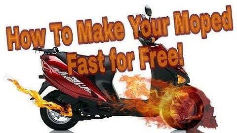 How To Make Your Moped Faster! (Free) Hyosung Sense