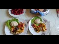 Котлеты из индейки на пару и овощи в Аэрогриле.