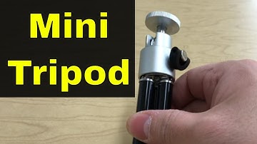 AmazonBasics Lightweight Mini Tripod Review