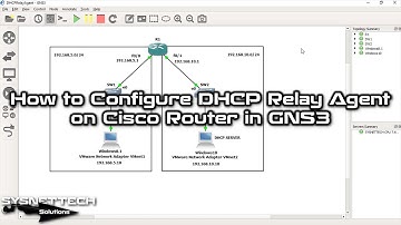 How to Configure DHCP Relay Agent on Cisco Router in GNS3 | SYSNETTECH Solutions